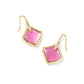 Joelle Drop Earrings Gold Azalea Illusion - She Chester