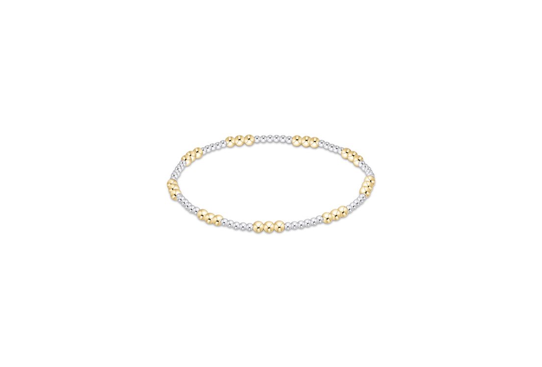 Joy Mixed Metal 3mm Bracelet - She Chester