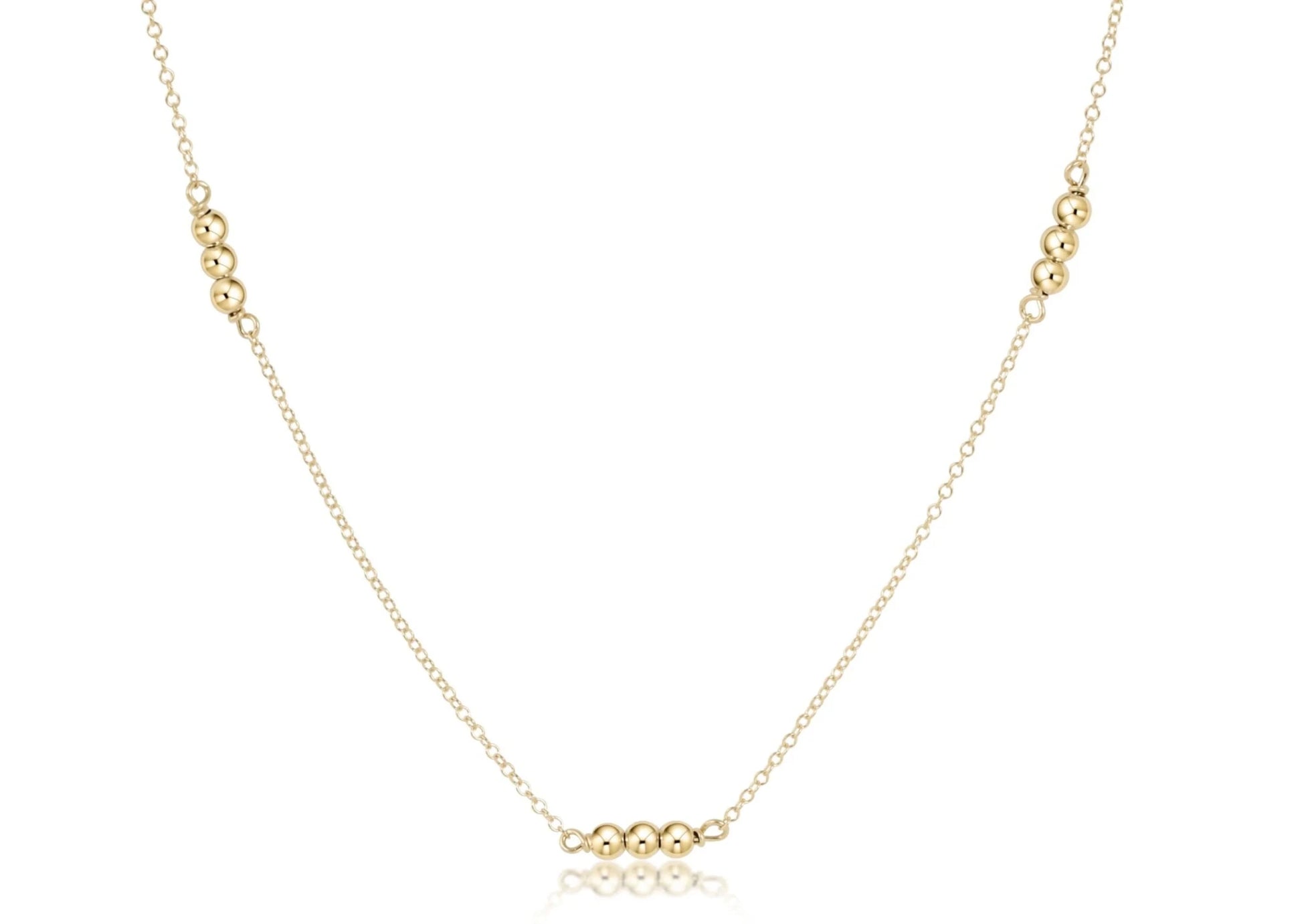 Joy Simplicity 3mm Gold Choker - 17inch - She Chester