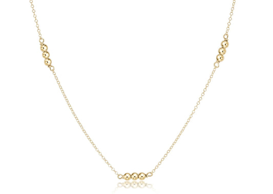Joy Simplicity 3mm Gold Choker - 17inch - She Chester