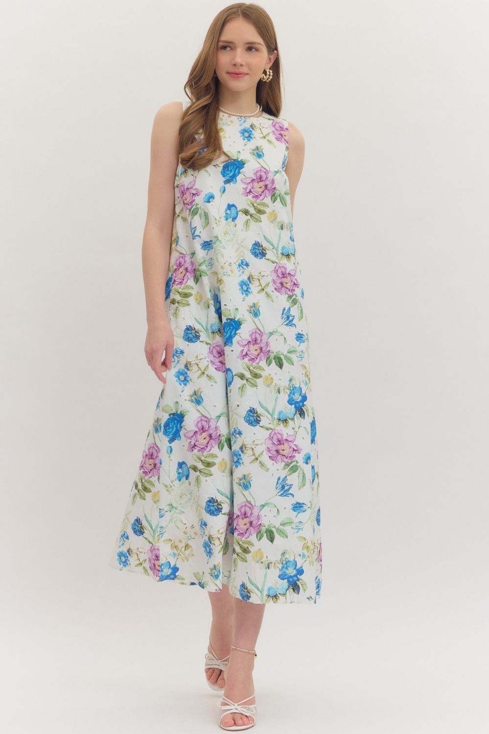Julip Floral Shift Maxi - She Chester