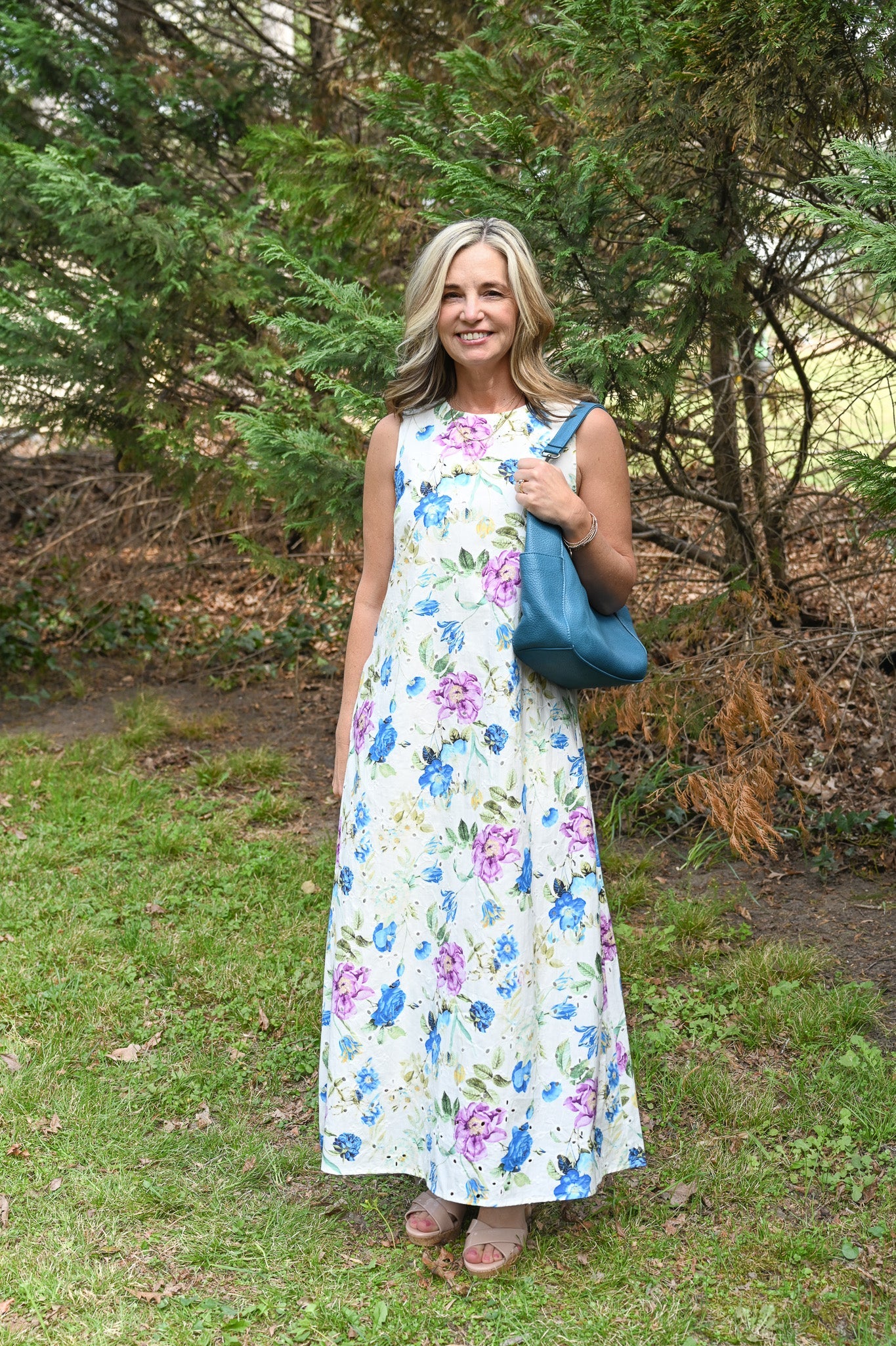 Julip Floral Shift Maxi - She Chester