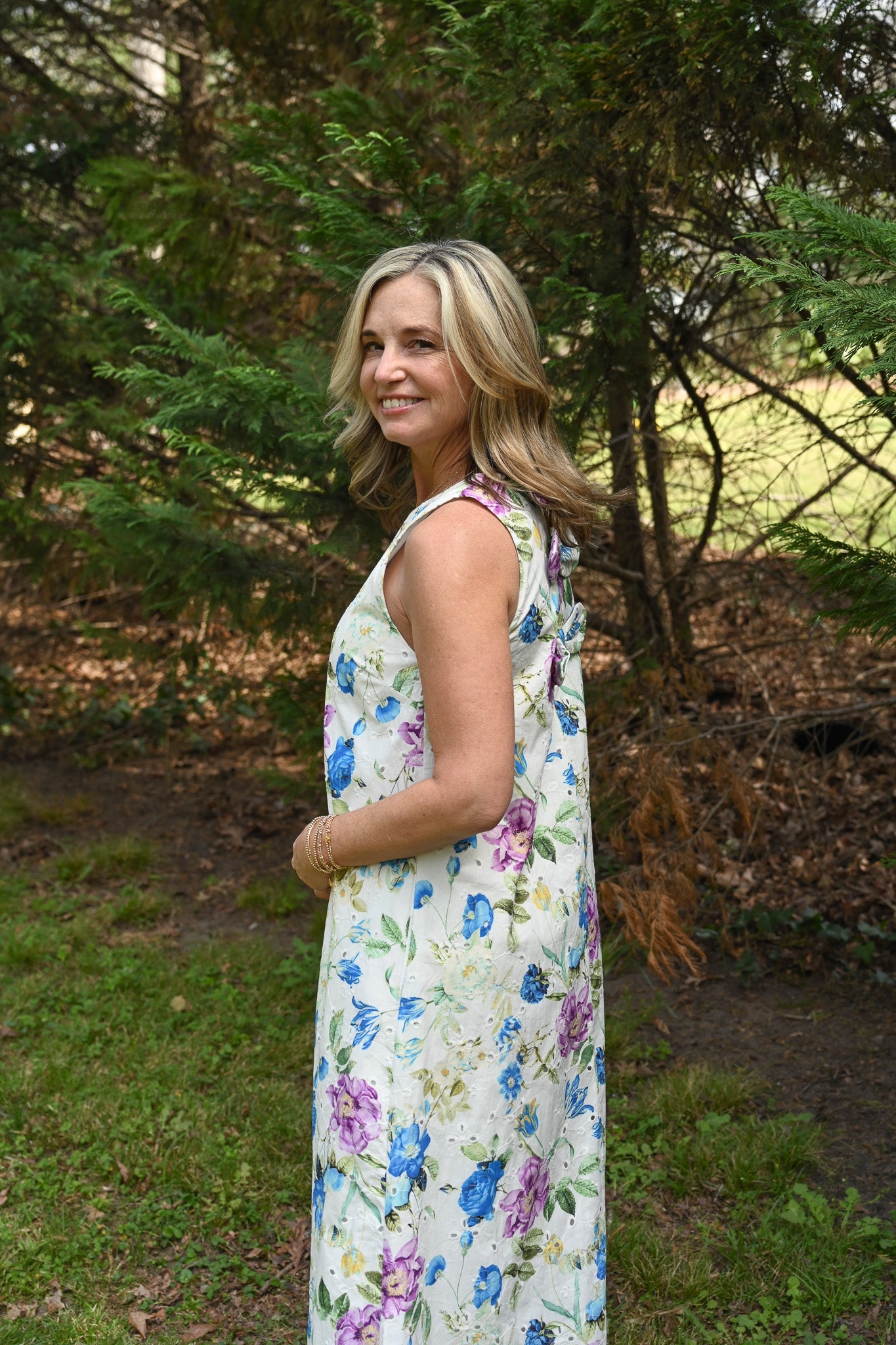 Julip Floral Shift Maxi - She Chester