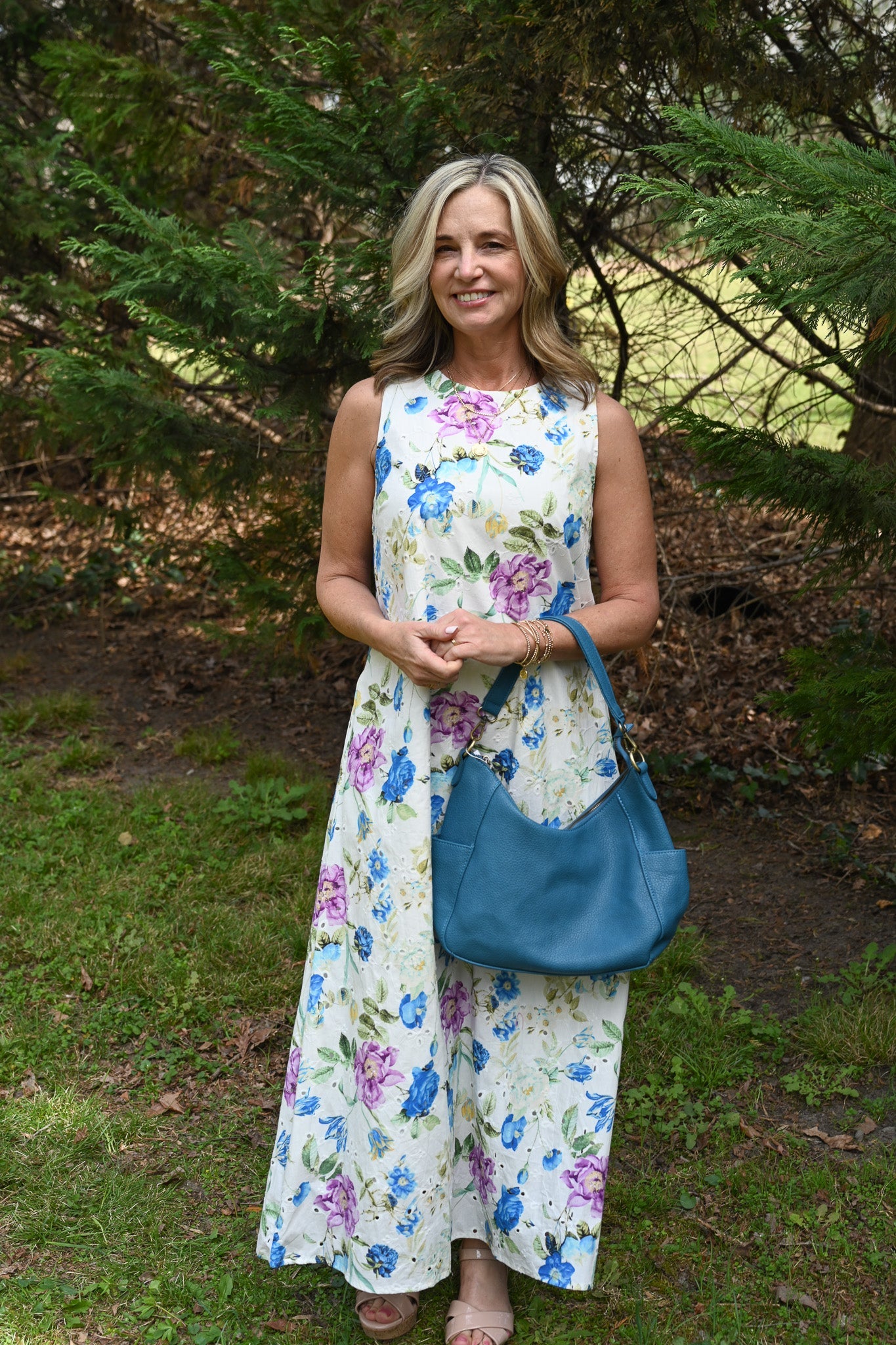 Julip Floral Shift Maxi - She Chester