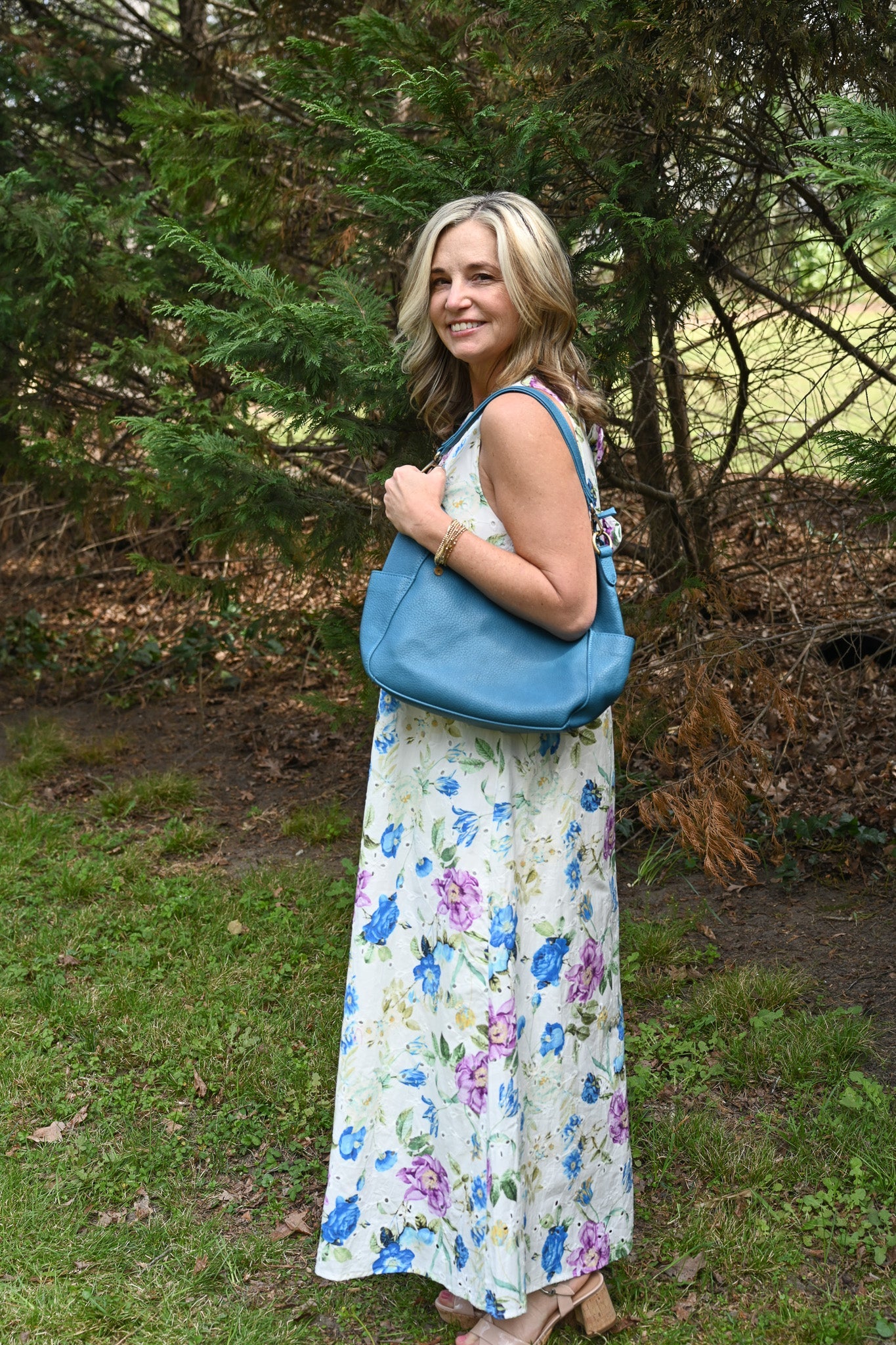 Julip Floral Shift Maxi - She Chester