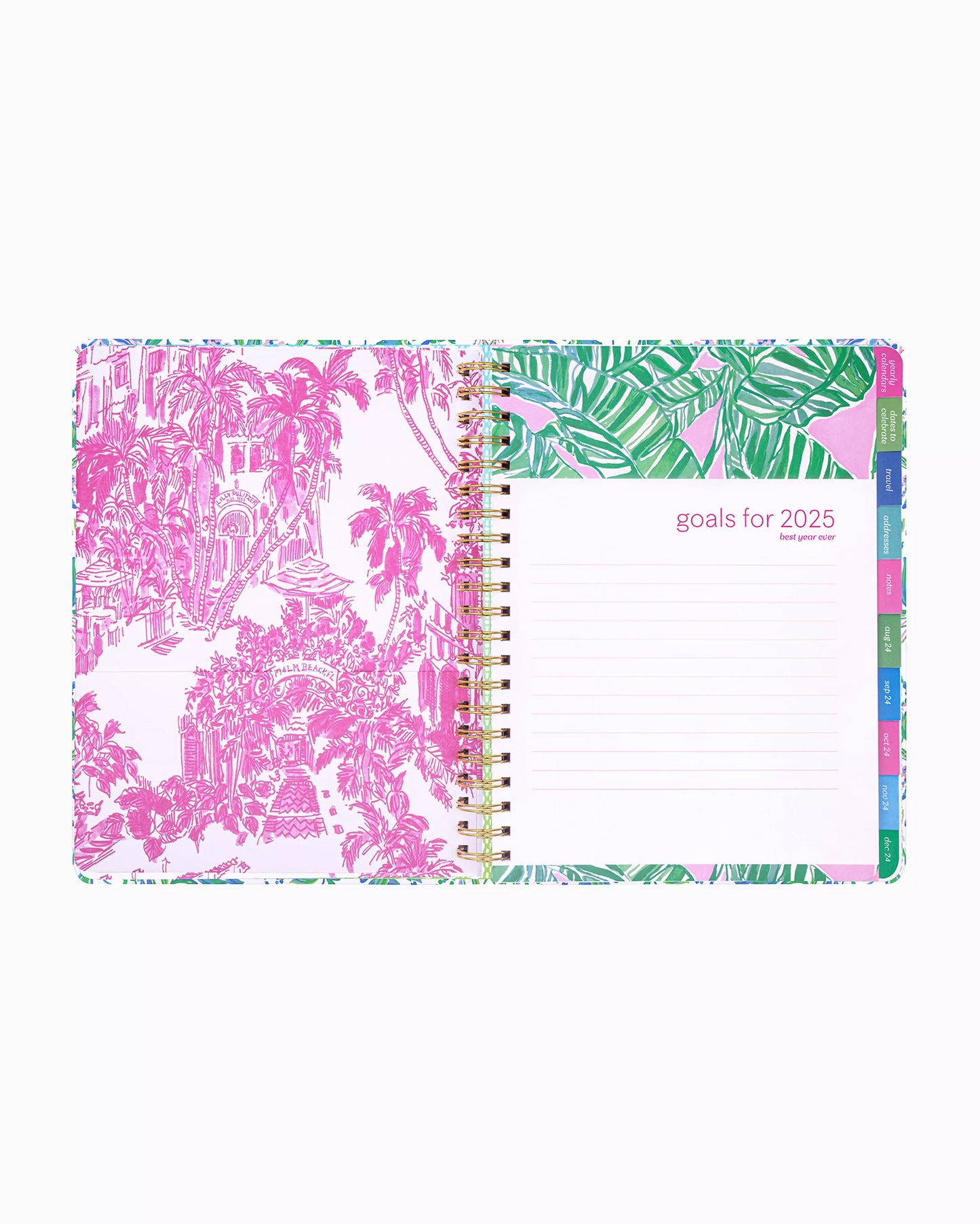 2024-2025 17 Month Jumbo Agenda - Lunar Blue A Lil Nauti Engineered Agenda