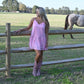 June Pink Lace Drop Waist - She Chester