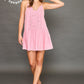 June Pink Lace Drop Waist - She Chester