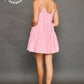 June Pink Lace Drop Waist - She Chester