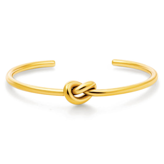 Kai Knotted Cuff Bracelet - She Chester