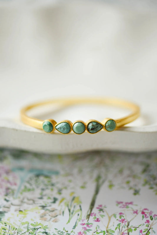 Kate Bangle Sea Green - She Chester