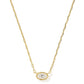 Mini Luxe Elle Gold CZ Necklace