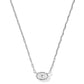 Mini Luxe Elle Rhod CZ Necklace