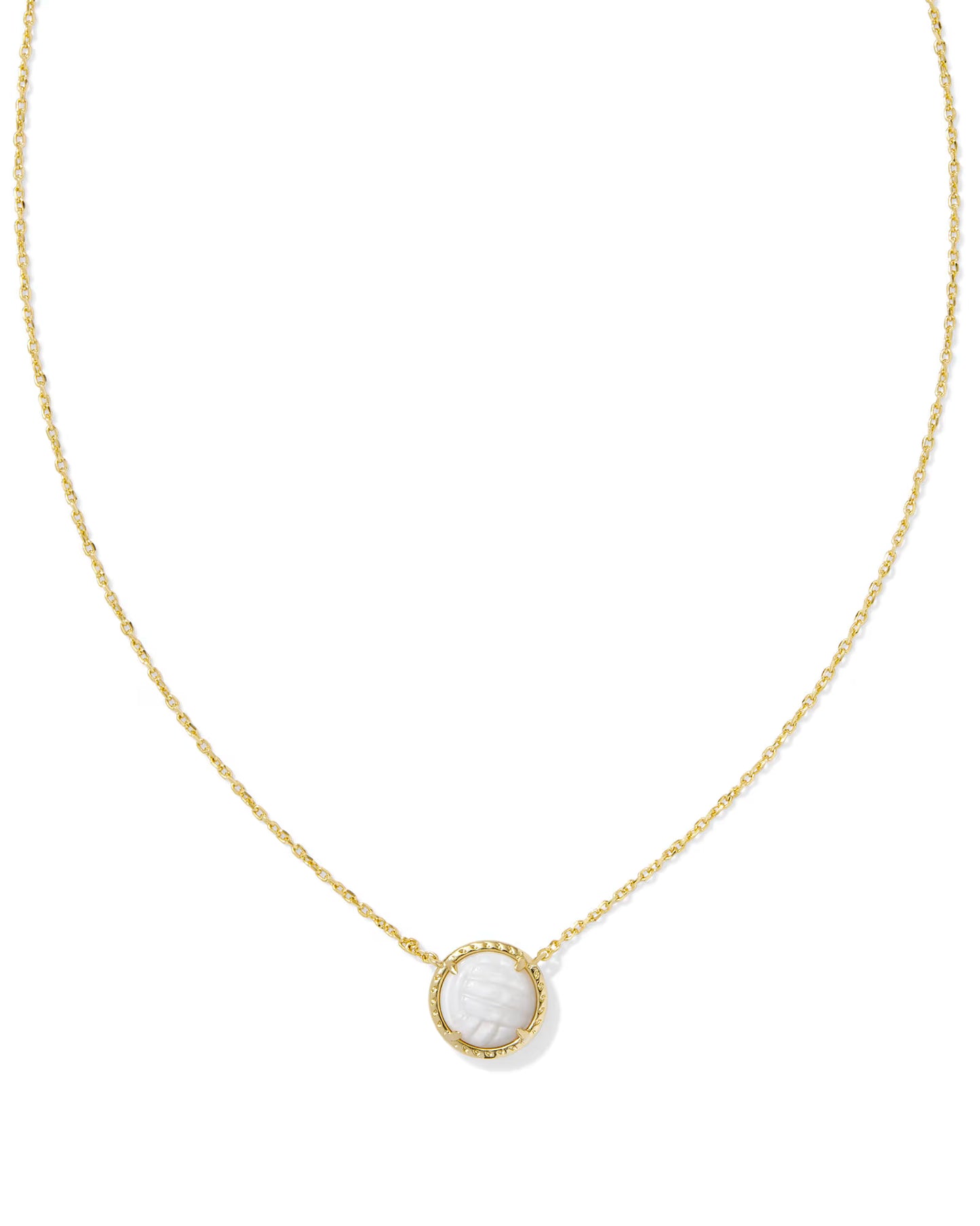 VOLLEYBALL SHORT GOLD NECKLACE