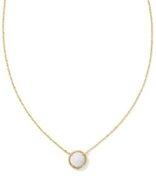 VOLLEYBALL SHORT GOLD NECKLACE