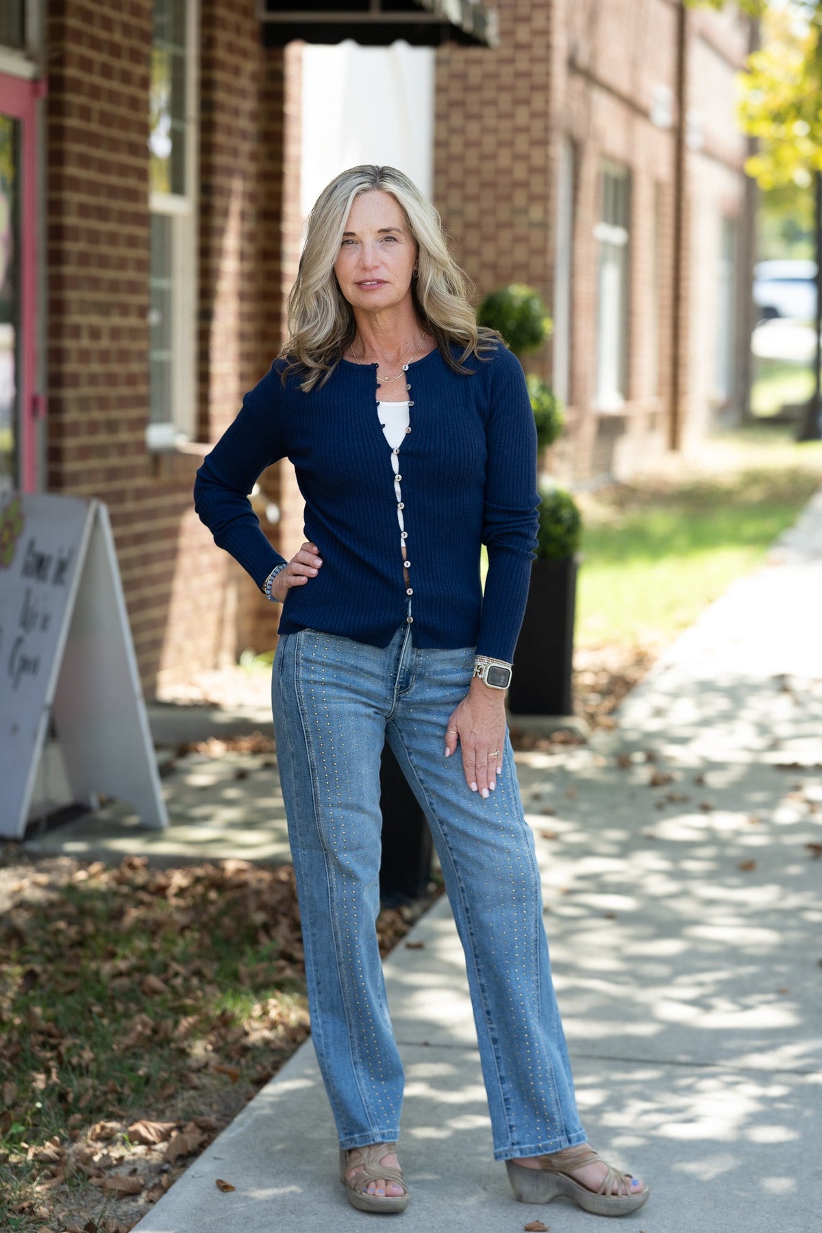 Kennedy Sun Flare Jeans - She Chester