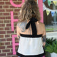 Kennedy Tie Halter Top - She Chester