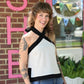 Kennedy Tie Halter Top - She Chester