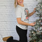 Kinda Obsessed Christmas Tee - She Chester