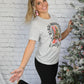 Kinda Obsessed Christmas Tee - She Chester