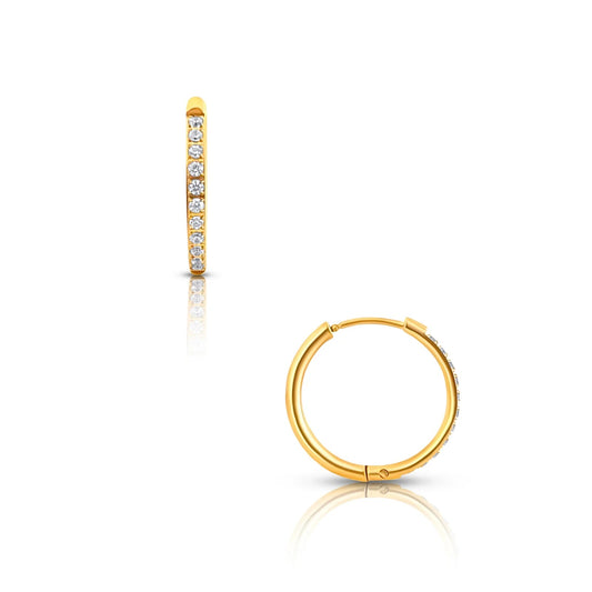 Kit Gold Mini Hoop Earring - 206 - She Chester