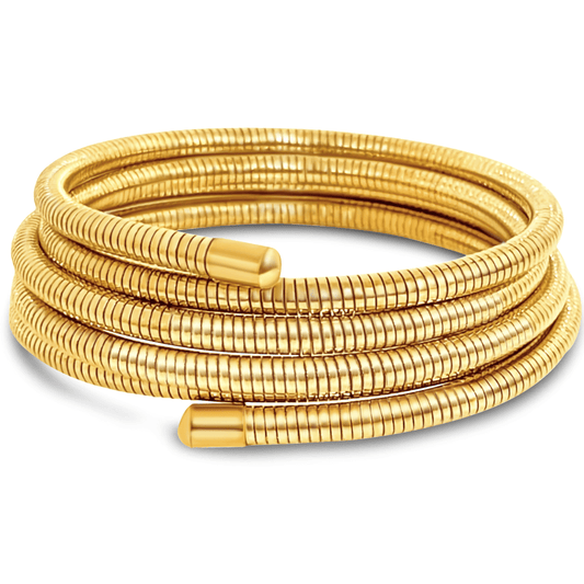 Krishna Coil Wrap Bracelet - She Chester
