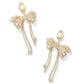 KRISTA BOW STATEMENT EARRINGSKRISTA BOW STATEMENT EARRINGSGOLD WHITE MIX - She Chester