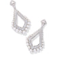 KRISTA STATEMENT EARRINGS SILVER WHITE MIX - She Chester