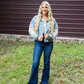 Lace And Denim Jacket - She Chester