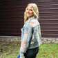 Lace And Denim Jacket - She Chester