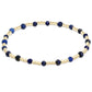 EXTENDS Lapis Gemstone Gold Sincerity 3mm Bracelet