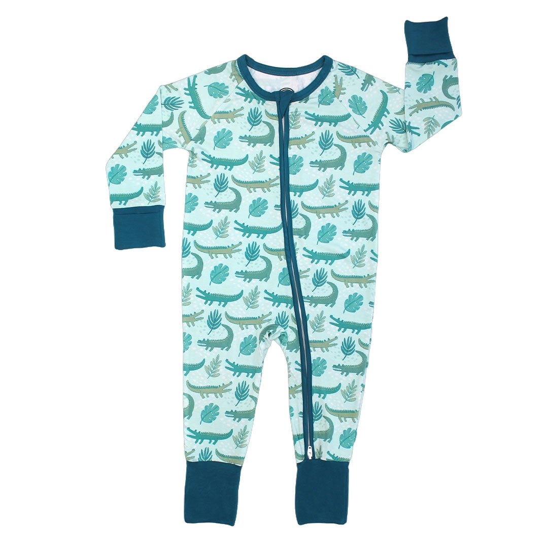 Later Gator Bamboo Convertible Baby Pajamas - She Chester