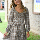 Lattes Tartan Mini Dress - She Chester