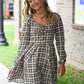Lattes Tartan Mini Dress - She Chester