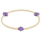 Lavender 2mm Gold Cross - She Chester
