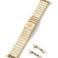 Leanor Gold Tone Ivory Watch Band - She Chester