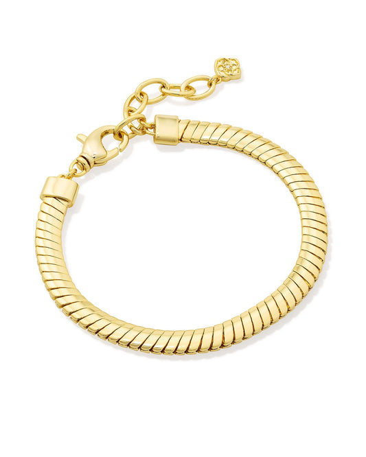 LEX CHAIN BRACELET IN GOLD - She Chester