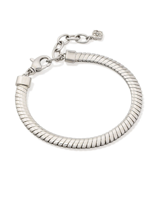 LEX CHAIN BRACELET IN SILVER - She Chester