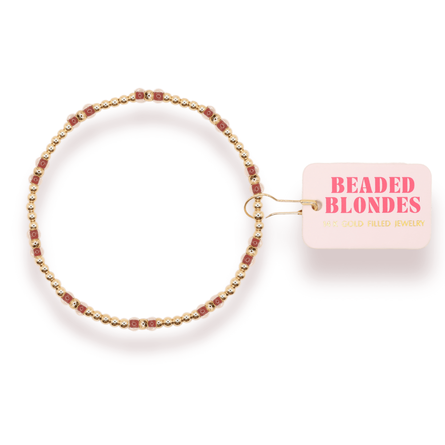 Light Brown Hazel Bracelet: Standard 6.75 inch - She Chester