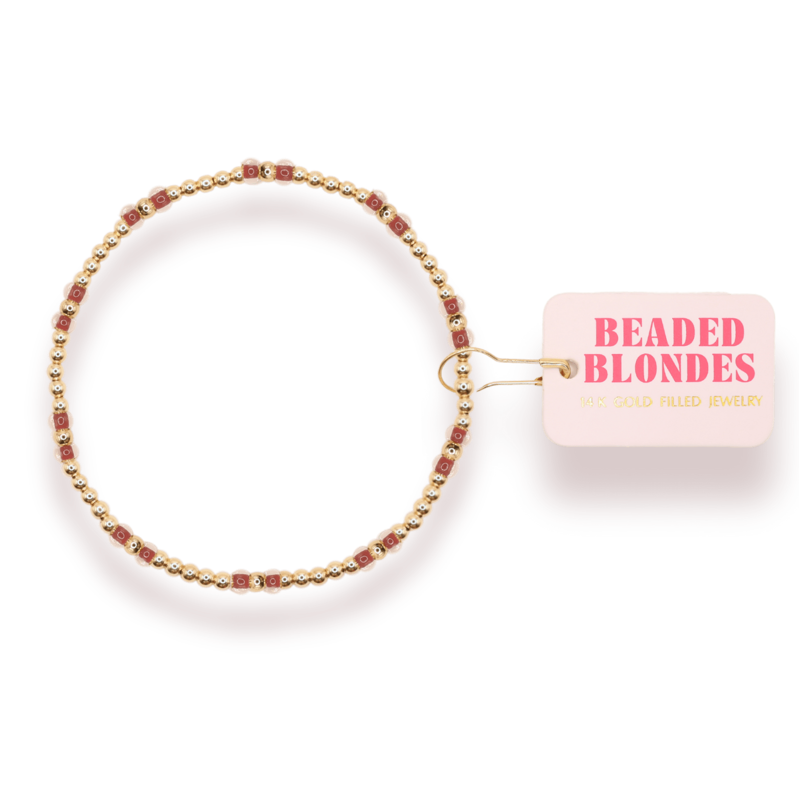 Light Brown Hazel Bracelet: Standard 6.75 inch - She Chester