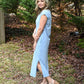 Light Denim Washed Dress - She Chester