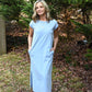 Light Denim Washed Dress - She Chester