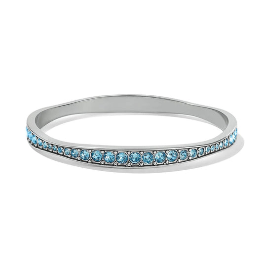 Light Hearted Aqua Bangle - JF012D - She Chester