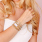 Lilac Cross Bracelet on Color: Standard 6.75 Inch - She Chester