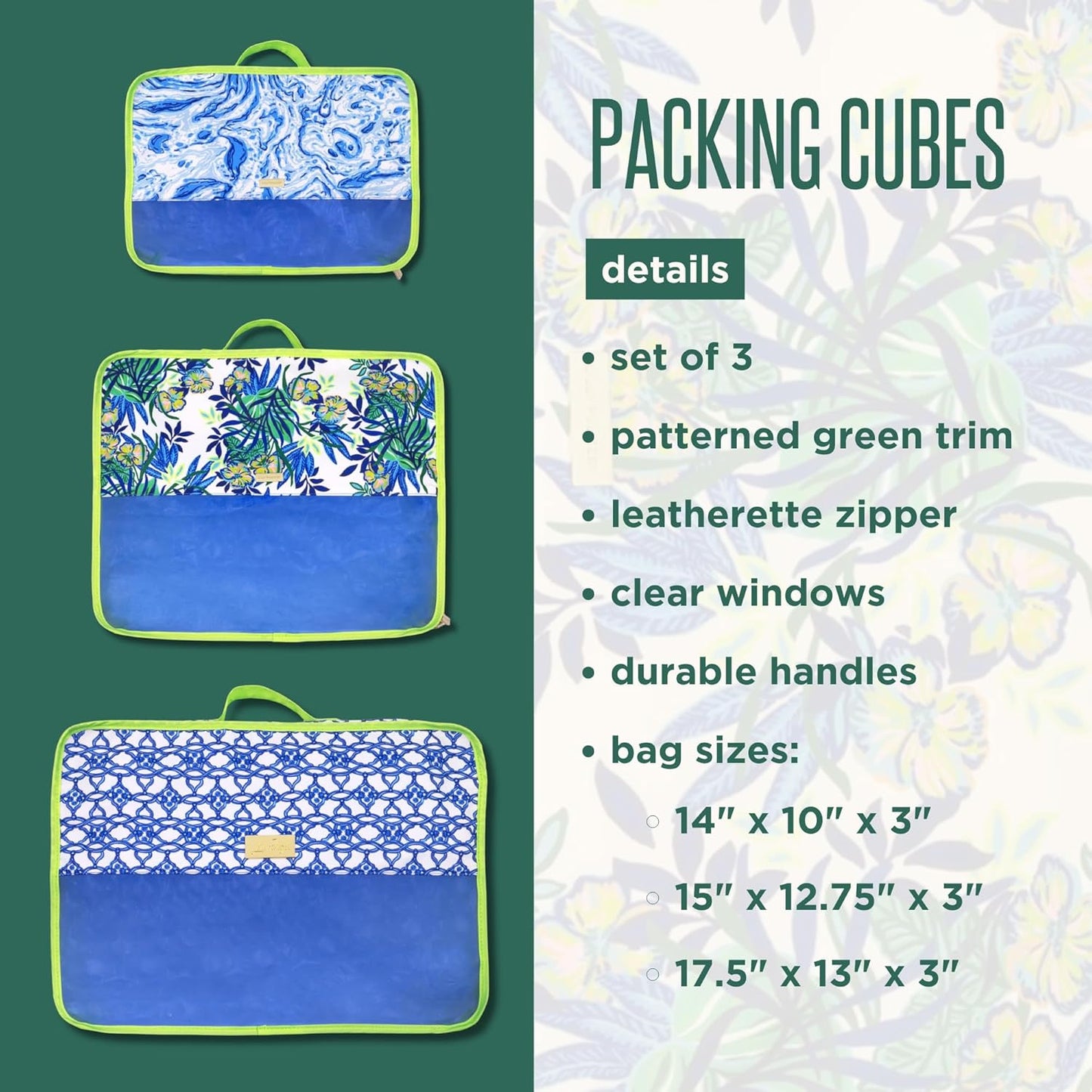 Lilly Packing Cubes - She Chester