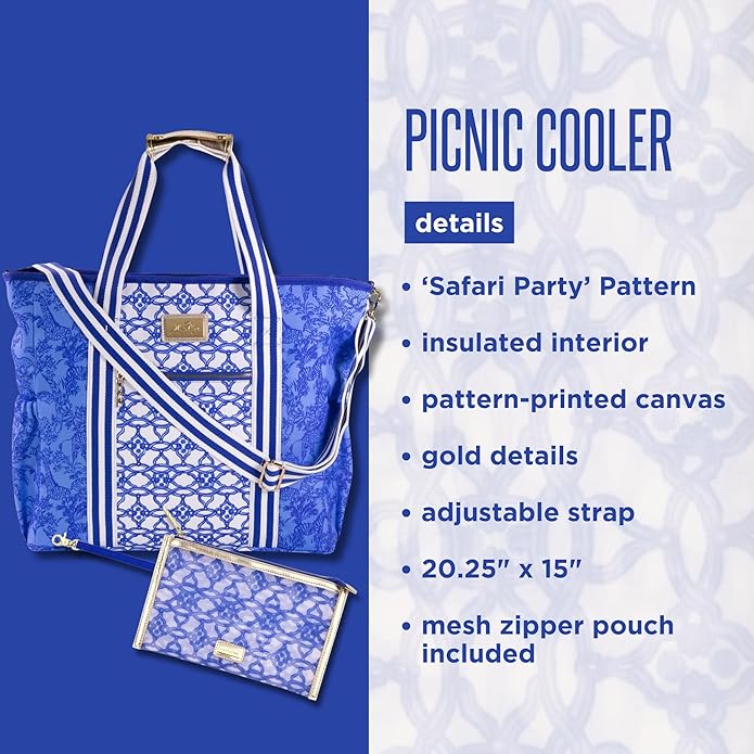 Lilly Picnic Bag - Safari Party - She Chester