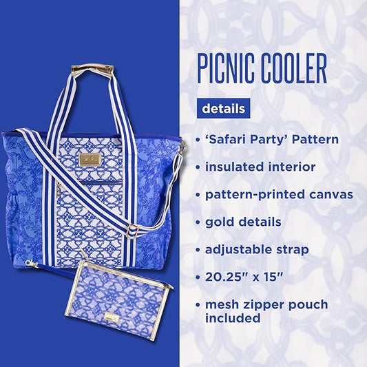 Lilly Picnic Bag - Safari Party - She Chester