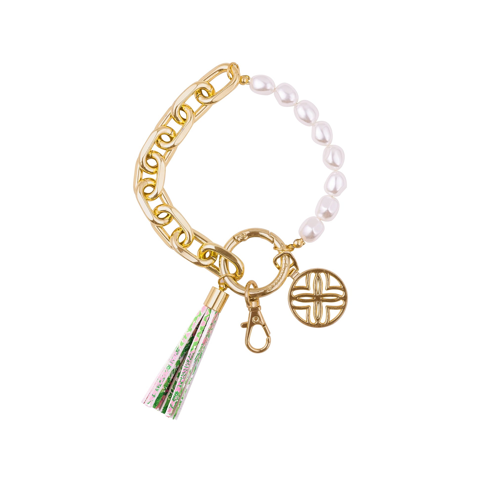 Lime Feeling Good Chain Keychain - She Chester