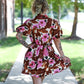 Lolo Brown Floral Dress - She Chester