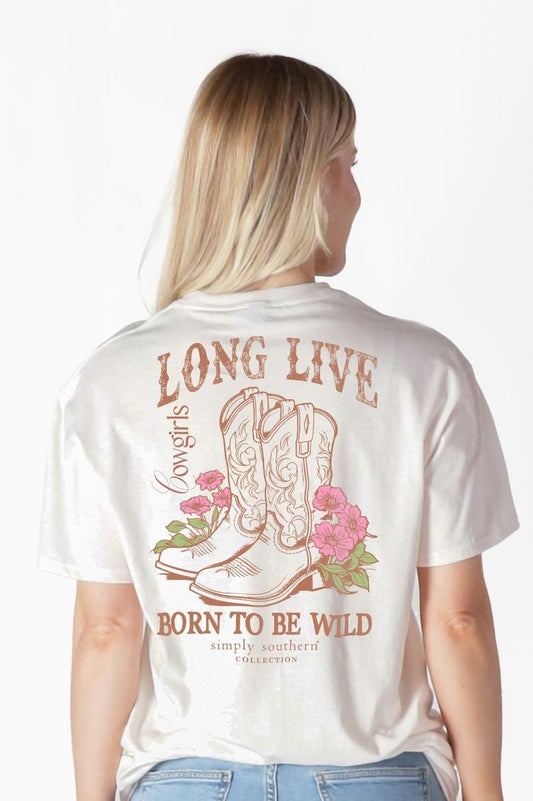 Long Live Cowboy Oysters SS Tee - She Chester